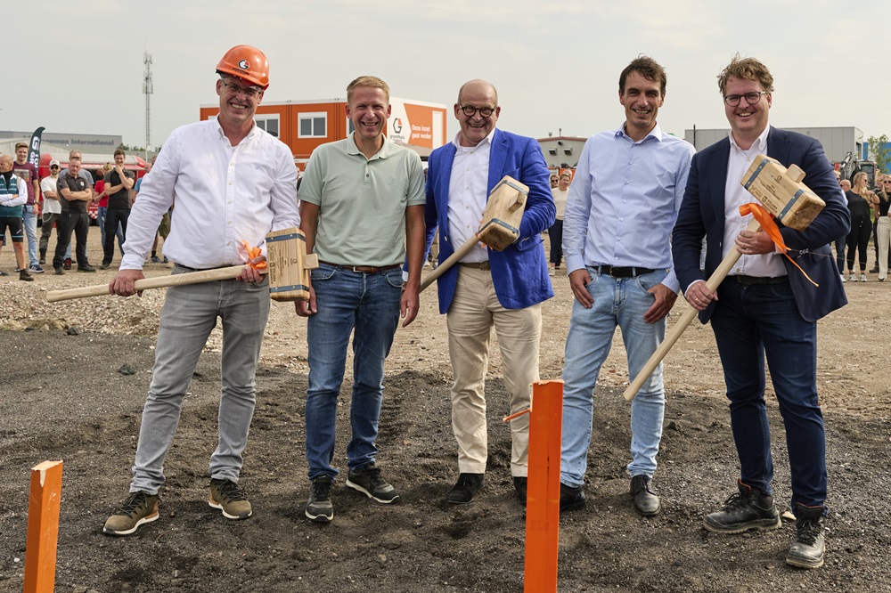 Eerste paal geslagen voor nieuwbouw Tolsma-Grisnich