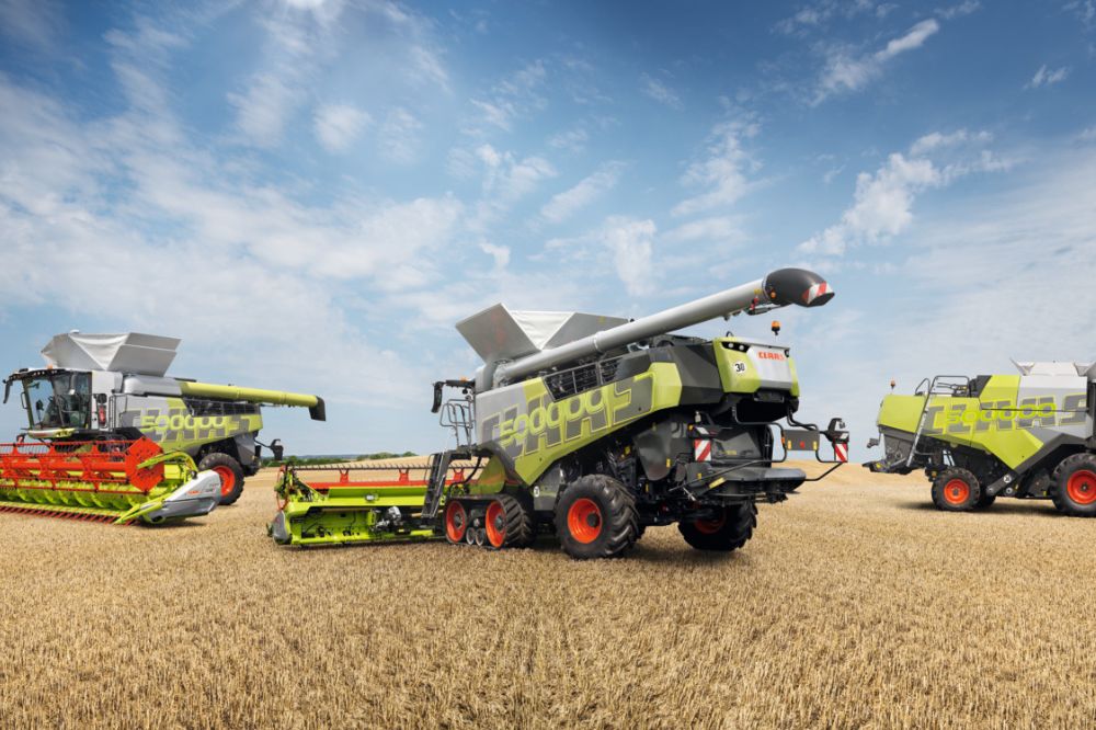 Claas viert een half miljoen maaidorsers