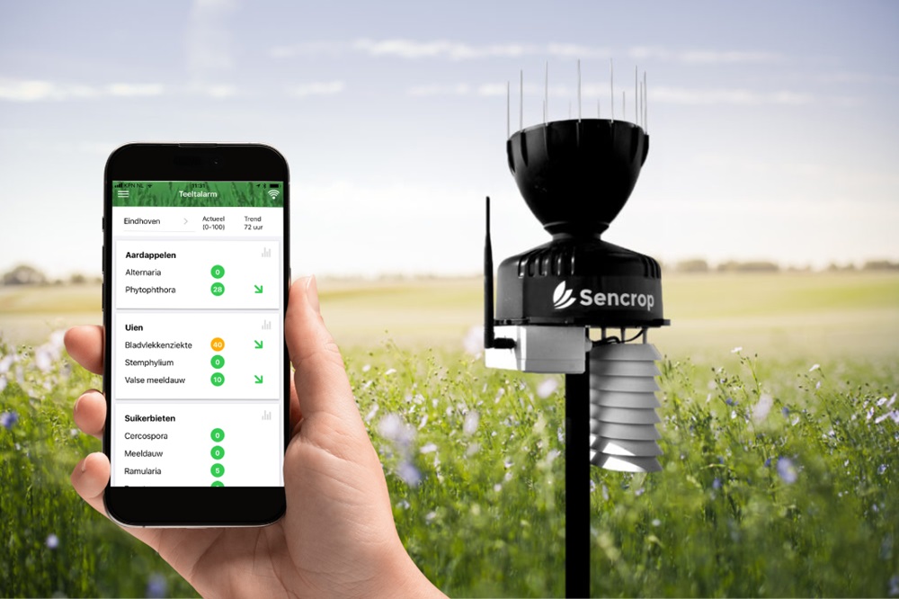 AgroVision introduceert ziektedruk info in Meteo module op Interpom