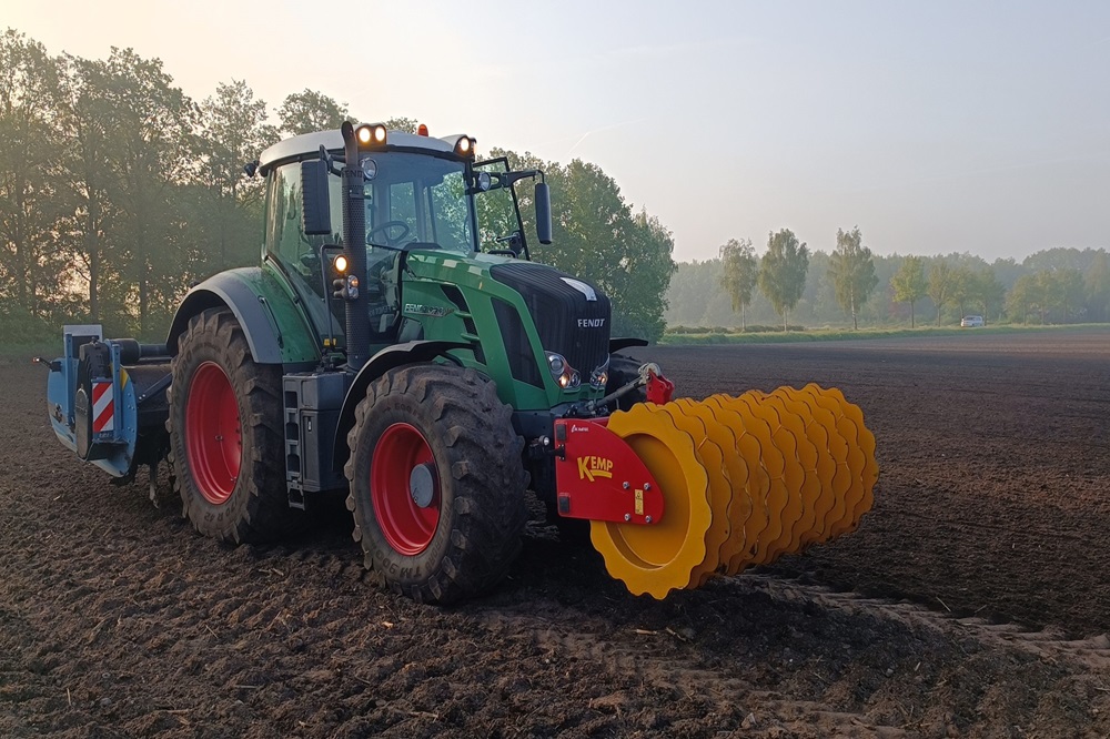 Spitten loopt mooi met Fendt 826