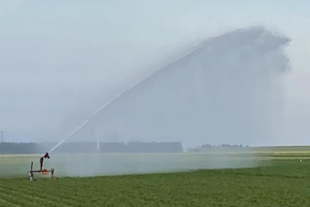 Zoetwaterboeren legt watersysteem aan voor hergebruik zoet water