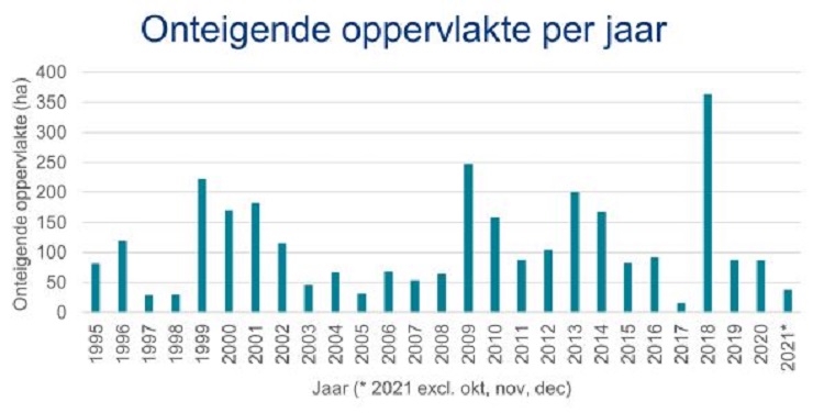 oppervlakte